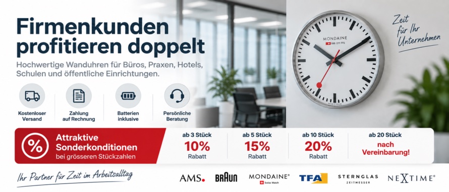 Spezialkonditionen für Firmenkunden