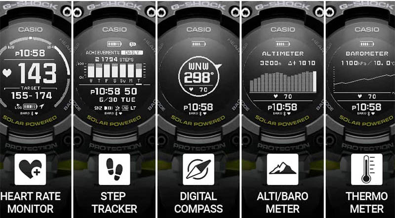 G-Shock GBD-H1000-8ER Schweiz