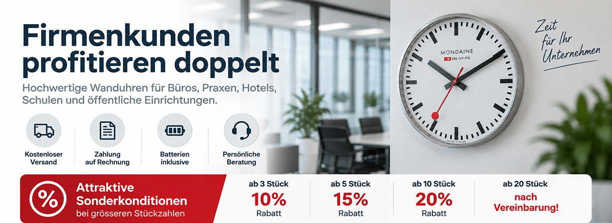 Spezialkonditionen für Firmenkunden