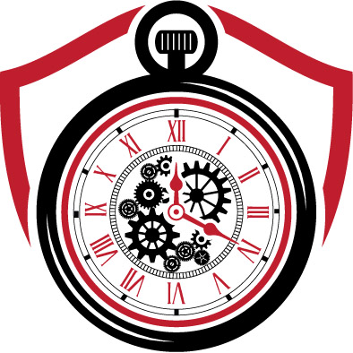 AMS Standuhr 208cm, mechanische Holzuhr mit Mondphase + Westminsterschlag