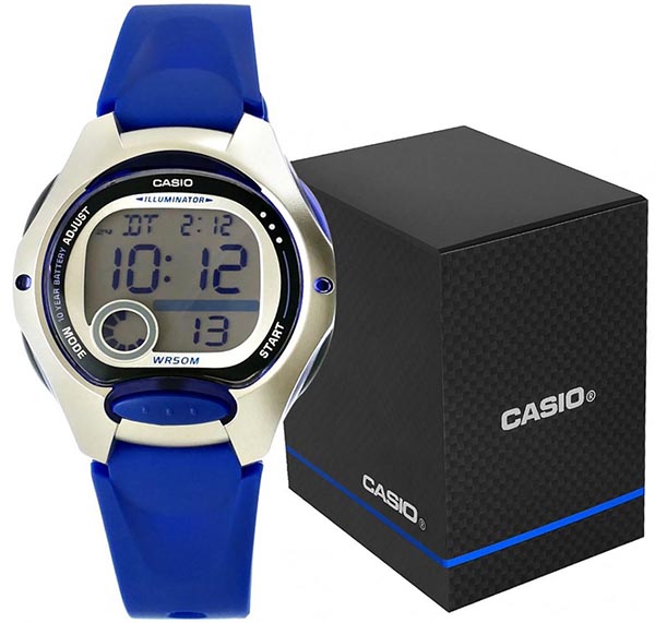 Blog Casio Digitale Kinderuhren blau