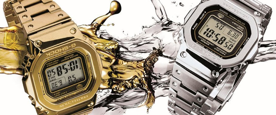 Blog G-Shock Gold Silber