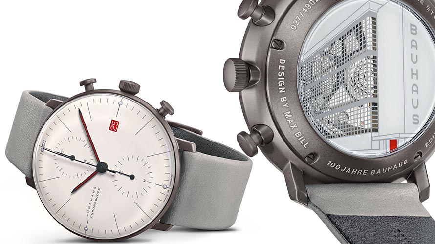 Blog Junghans Max Bill 100 Jahre Bauhaus