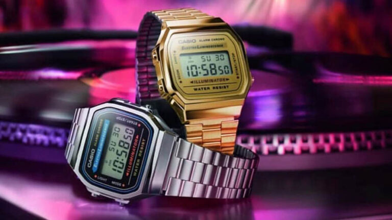 Casio Retro Gold Silber Schweiz