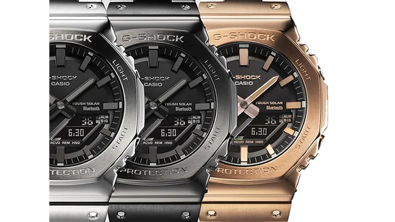 Banner G-Shock CasiOak Steel Montres