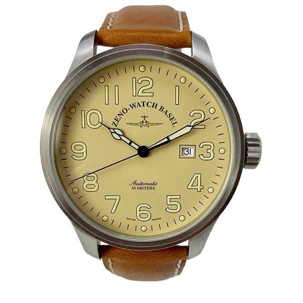 ZENO-WATCH BASEL, Oversized, Automatik sand