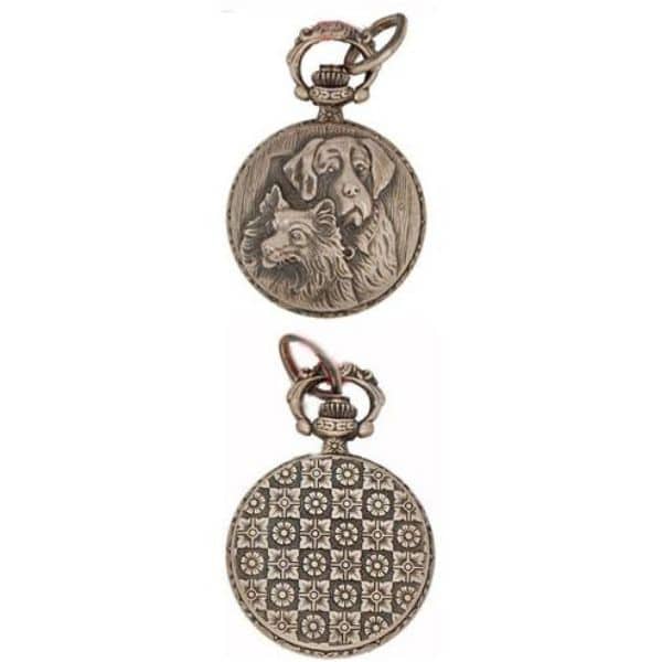 Pendentif avec deux chiens