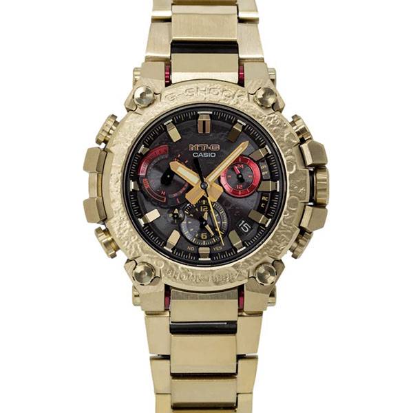 Montre-bracelet haut de gamme plaquée or MT-G Premium de Casio G-Shock