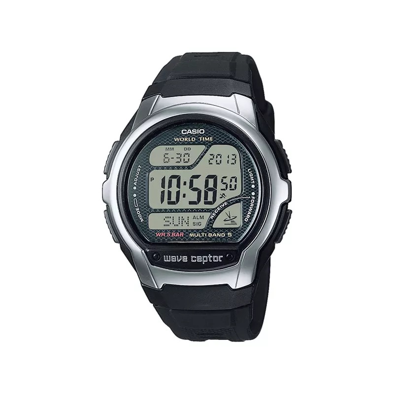 LCD Senioren Funkuhr von Casio