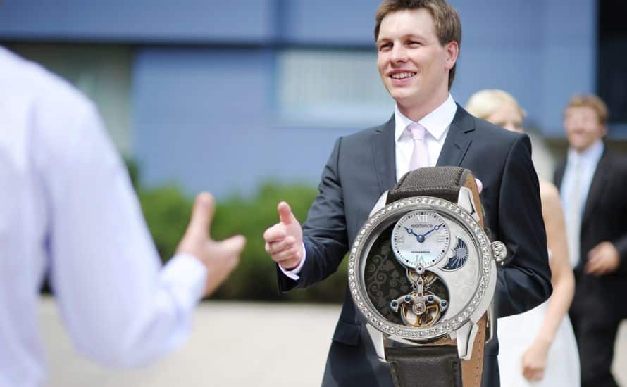 Uhren Trauzeugen Geschenk