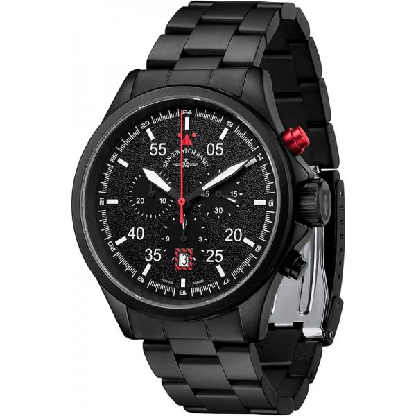 Geschenkidee schwarzer Chronograph