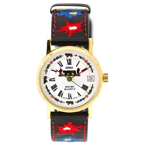 Montre déguisement traditionnelle suisse