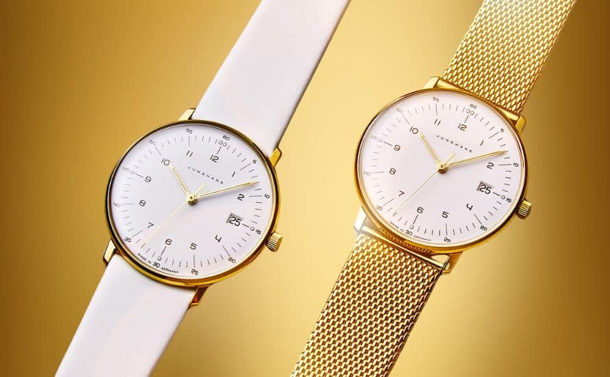 Blog Max Bill Damenuhren in Gold