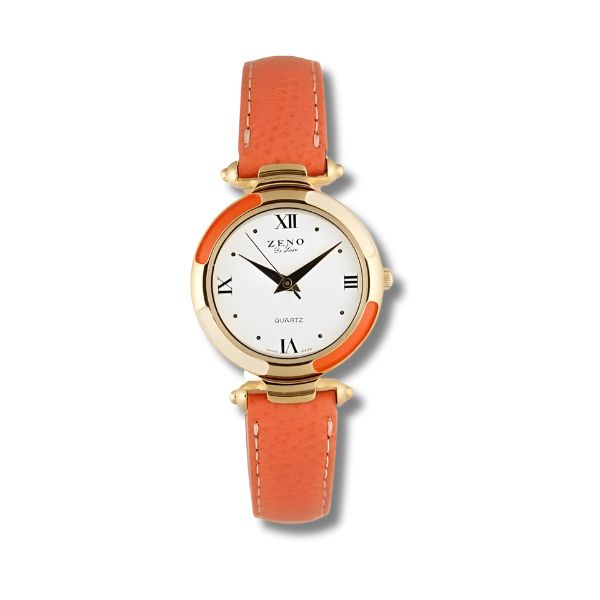 Montre Femme Zeno Orange