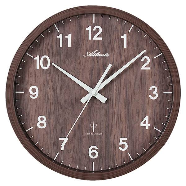 Horloge murale décor bois
