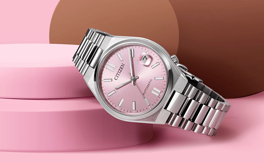 Uhr des Monats Citizen Damenuhr in Pink