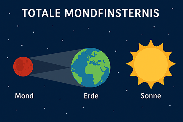 Erklärung Totale Mondfinsternis