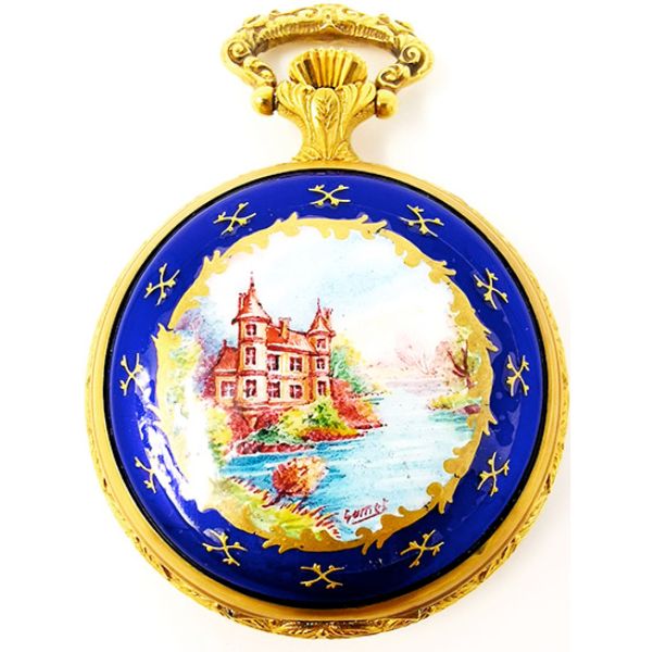 Taschenuhr-Villa-See ⌚ Schweizer Uhren Magazin Taschenuhr Villa See