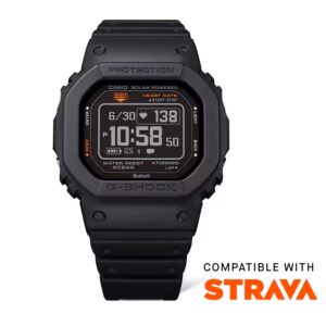 G-Shock-DW-H5600-1 ⌚ Schweizer Uhren Magazin G-SHOCK 2 Origin Digitaluhr, Bluetooth Solar G-Squad Pulsmesser