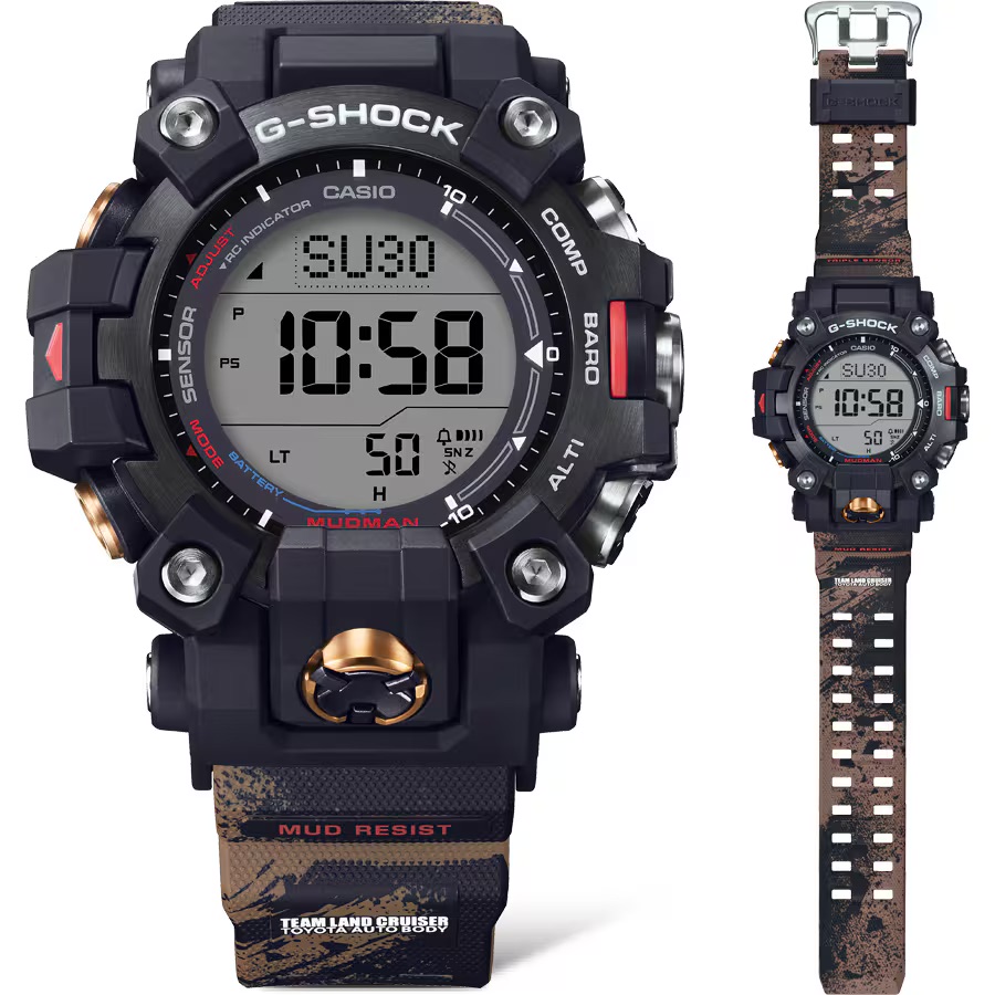 G-Shock-Mudman-3 ⌚ Schweizer Uhren Magazin G-SHOCK Mudman, Funk-Solaruhr Kompass-Alti-Baro-Thermometer