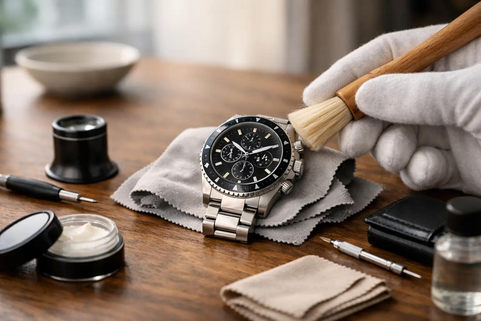 Comment entretenir une montre au quotidien