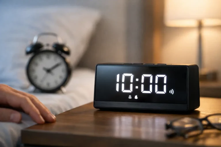 Oublié le changement d’heure? Achetez un réveil radio-piloté