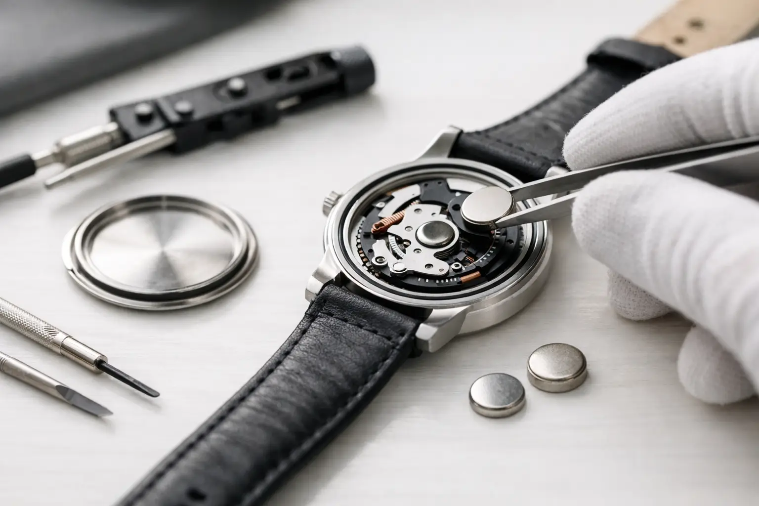 Changer pile montre quartz sans l’abîmer