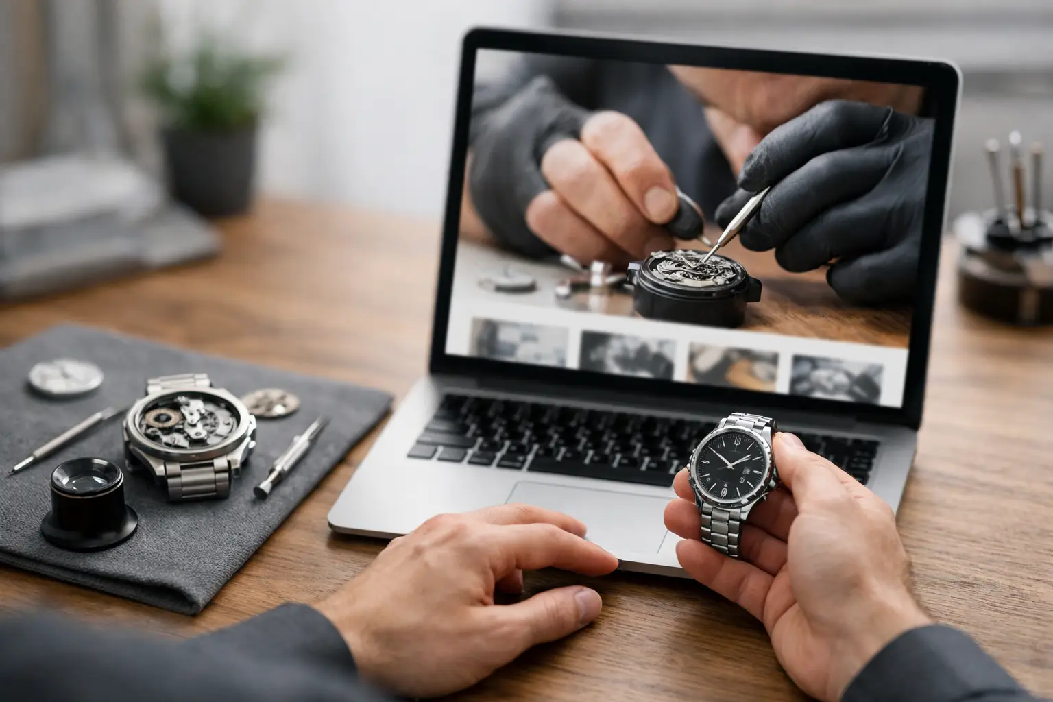 Réparation montre en ligne - que vérifier