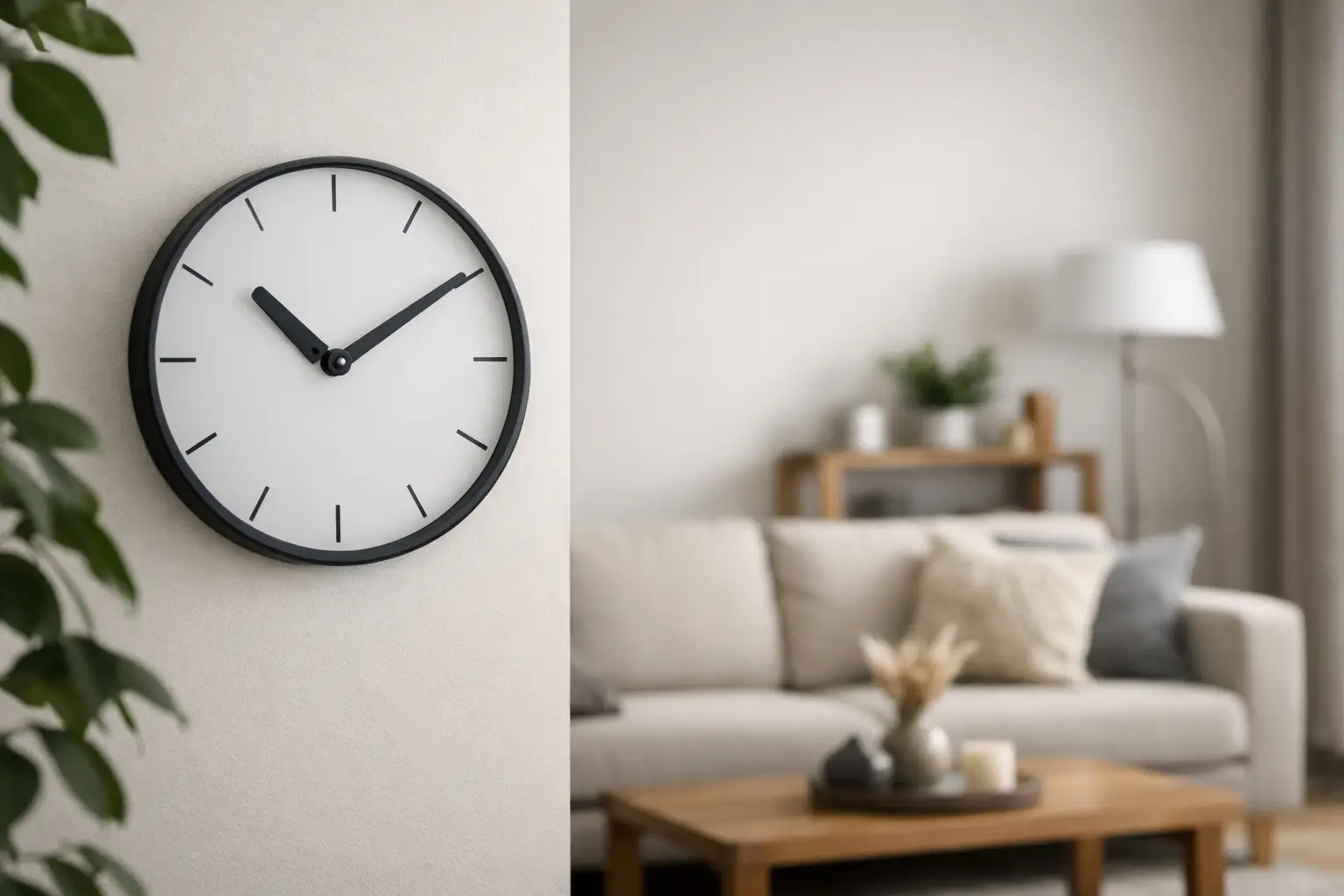 Wanduhr Wohnzimmer richtig auswählen