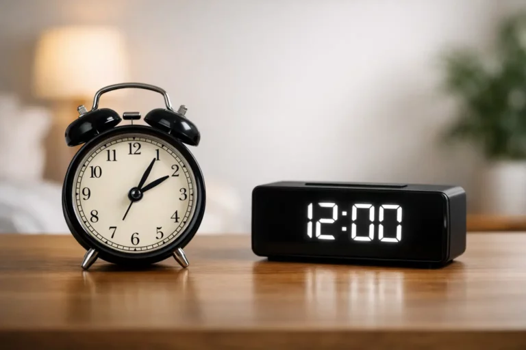 Analog oder Digitalwecker - was passt besser?