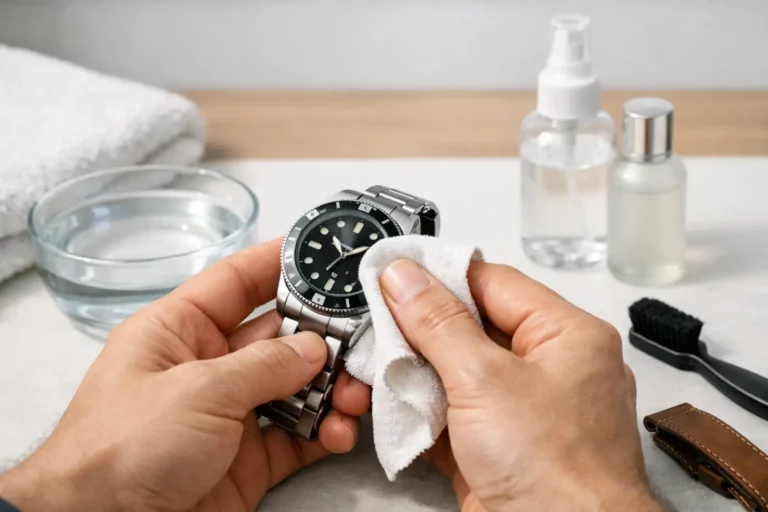 Comment nettoyer un bracelet montre sans l’abîmer