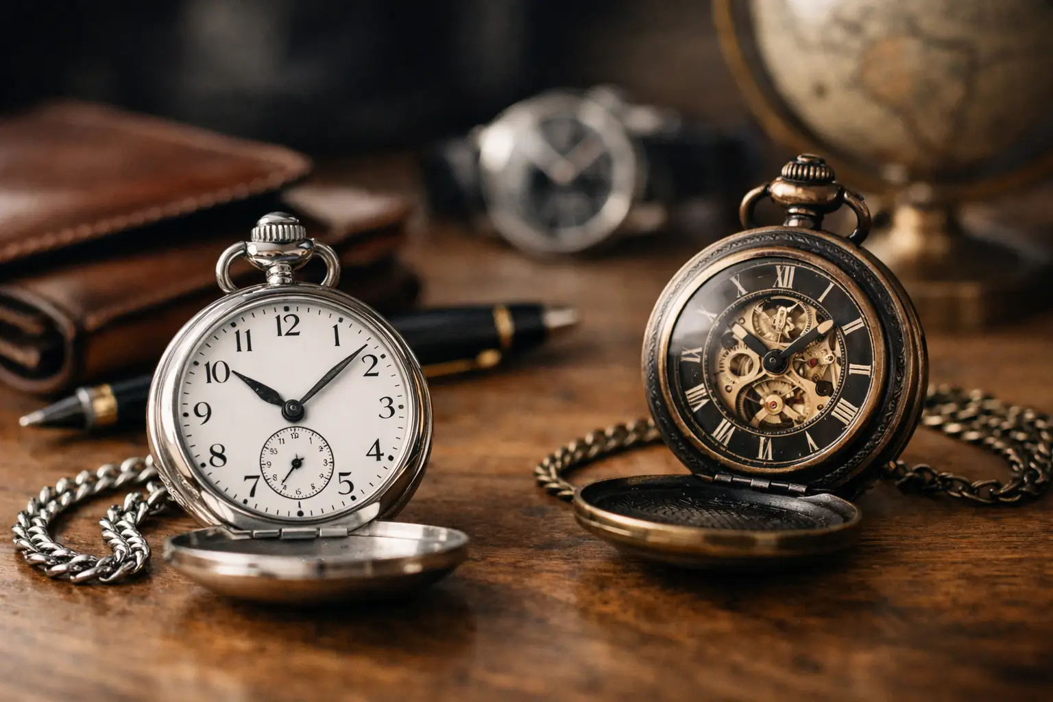Montres de poche - style, usage et choix