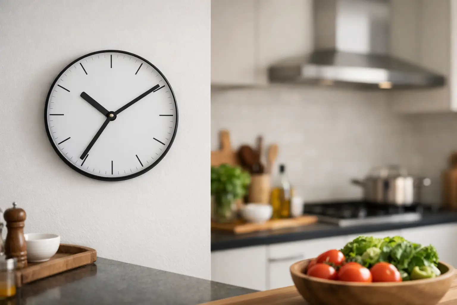 Wanduhr Küche passend finden leicht gemacht