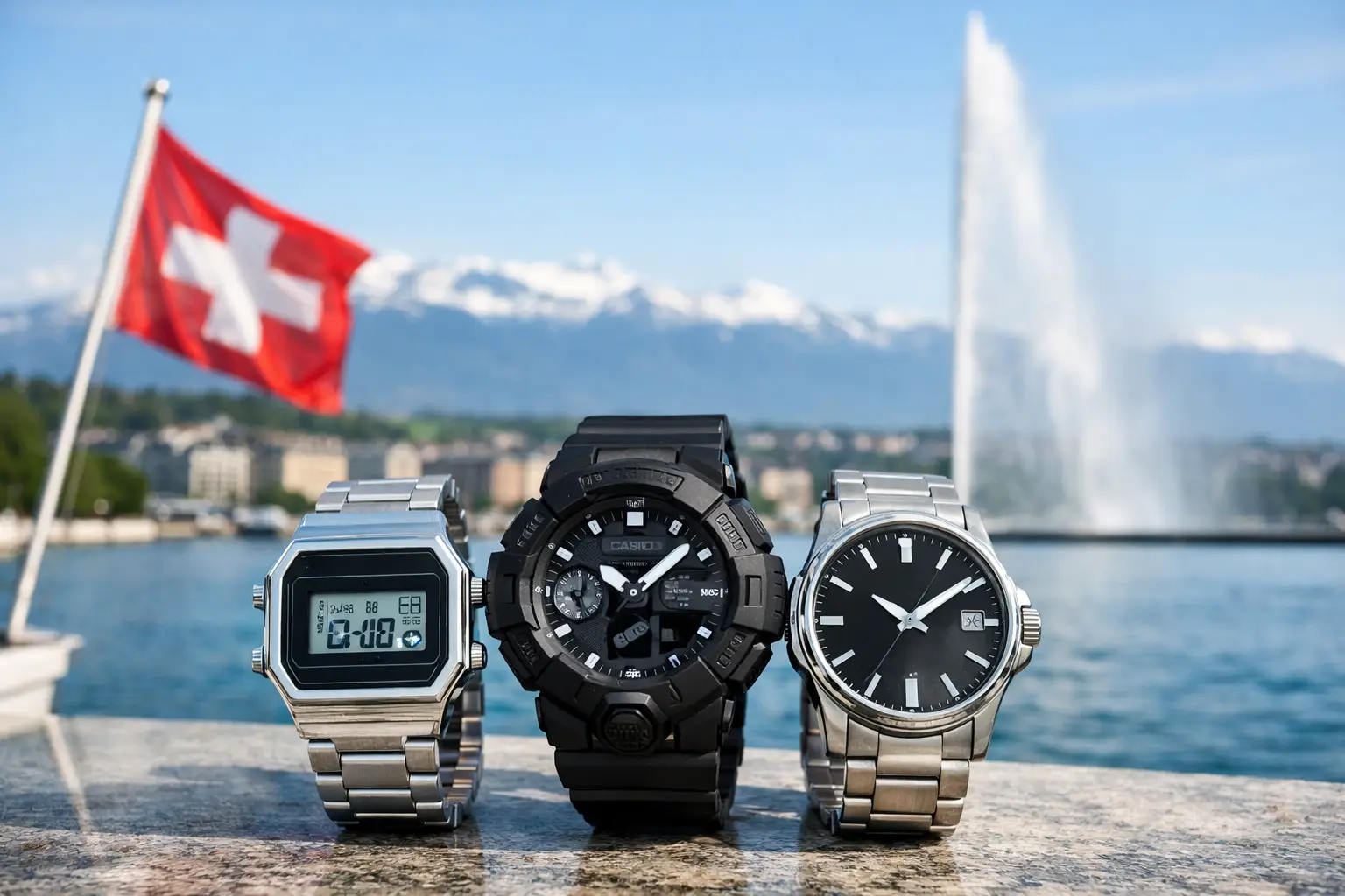 Acheter montre Casio officielle en Suisse