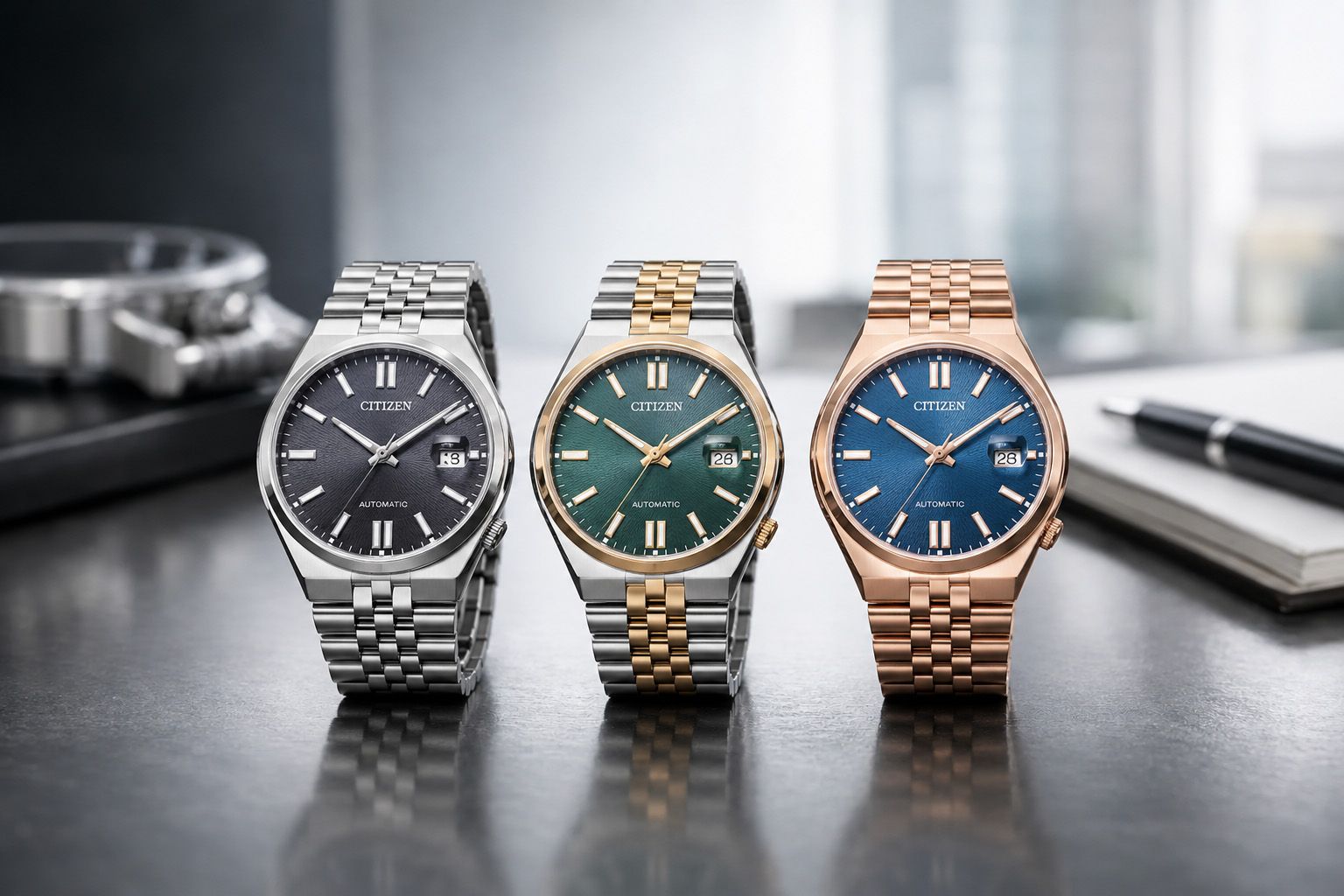 Citizen Tsuyosa Automatikuhren im Check