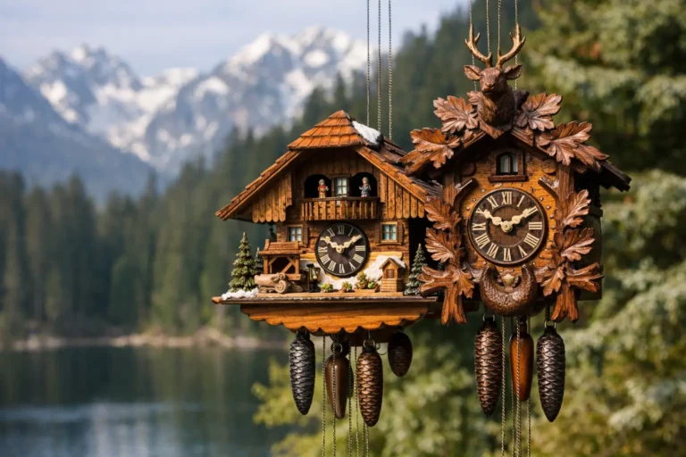 Horloges à coucou suisses et de la Forêt-Noire