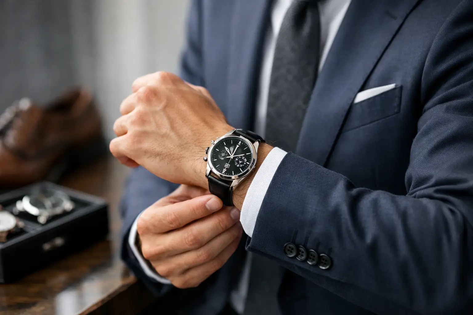 Herrenuhr zum Anzug kombinieren - so passt es