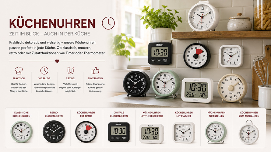 Kategorie Küchenuhren ⌚ Schweizer Uhren Magazin die besten Küchenuhren