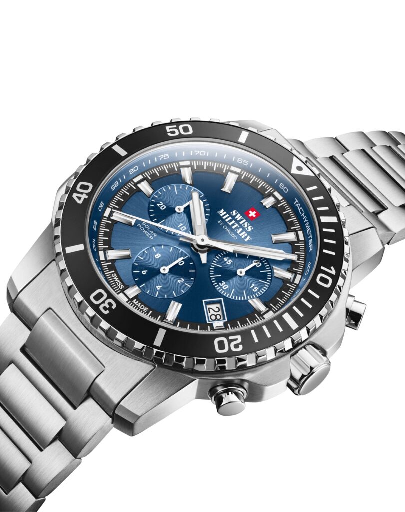 Swiss Military Uhren SMS34113.02 ⌚ Schweizer Uhren Magazin Schweizer Solaruhr von Swiss Military by Chrono