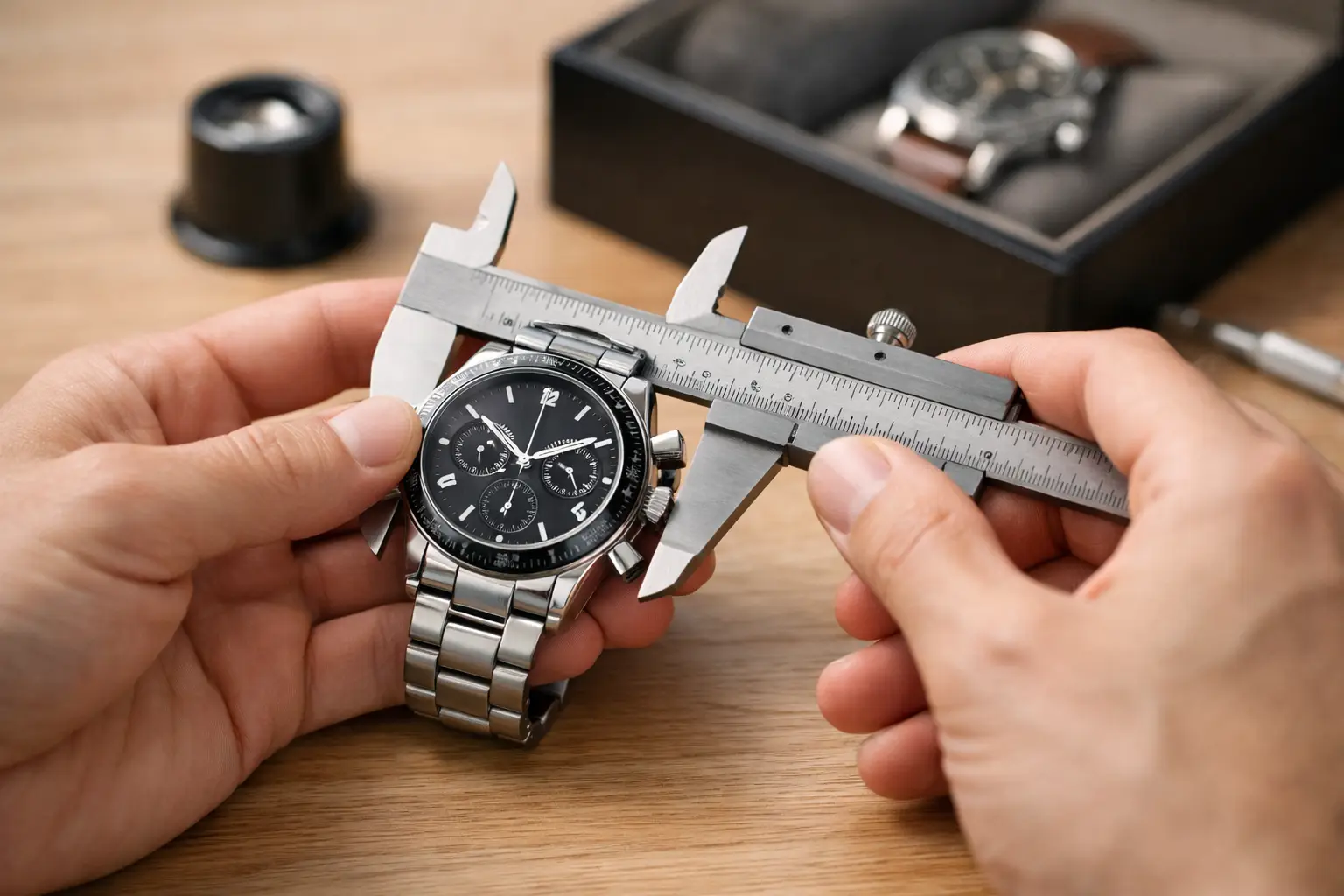Comment vérifier le diamètre d’une montre ?