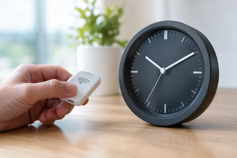 Funkuhr nach Zeitumstellung synchronisieren